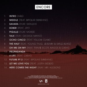 Encore-Tracklist