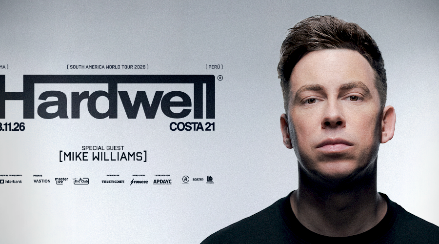 Hardwell regresará a Lima con su nueva gira mundial en noviembre