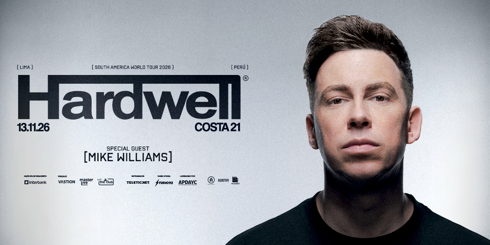 Hardwell regresará a Lima con su nueva gira mundial en noviembre