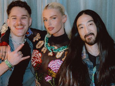 Steve Aoki, Ely Oaks y SACHA unen fuerzas en «Gravity», el nuevo himno dance de Dim Mak